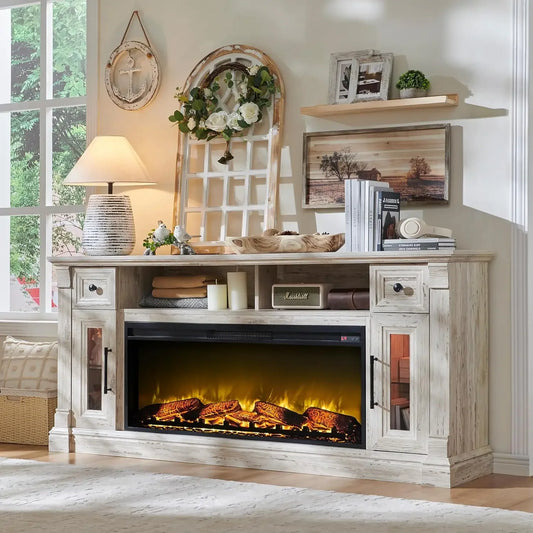 Farmhouse Electric Fireplace