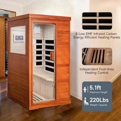 LuxeHeat Sauna