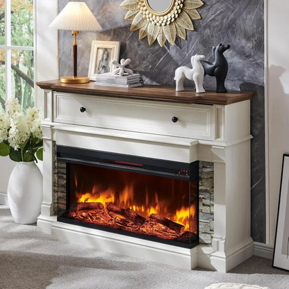 Farmhouse Electric Fireplace